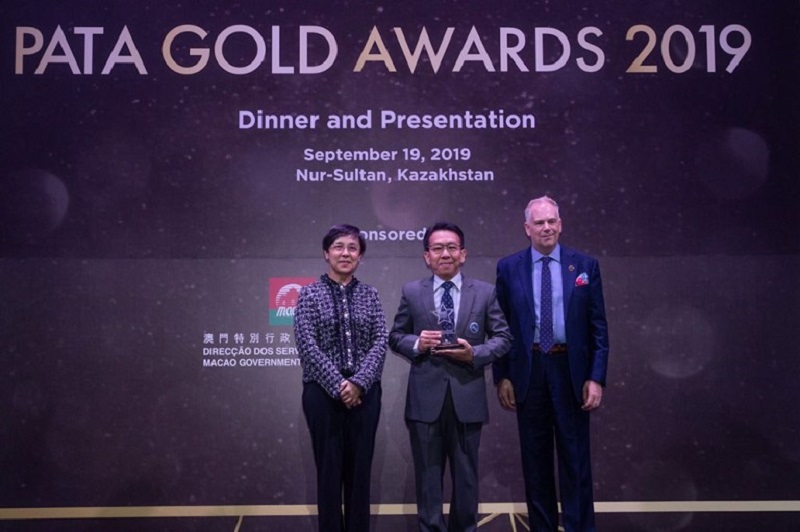 泰國觀光局贏得另一個亞太旅行協會PATA金獎榮耀