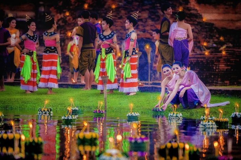 泰國觀光局重點推廣的曼谷和六個獨特地區之2019年水燈節活動