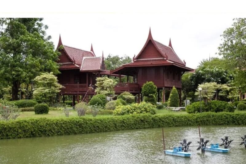 曼谷附近以在地泰式社區為基礎的觀光景點