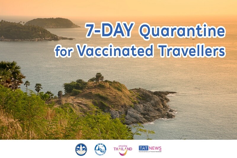 入境泰國再鬆綁  接種疫苗的旅客即日起入境泰國隔離只需7天
