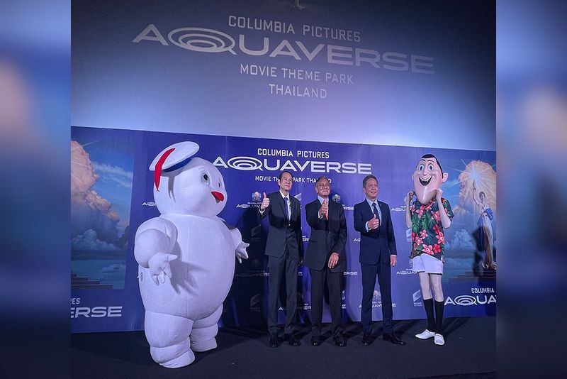 新的哥倫比亞電影公司Aquaverse 主題樂園即將於今年 10 月開放